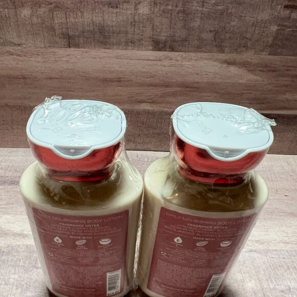 Bath and Body Works Japanese Cherry Blossom Lotion 8 oz each | 2 Pack - Picture 3 of 4